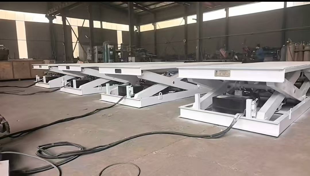 Custom Fixed Hydraulic Loading Dock | Factory Commissioning Test