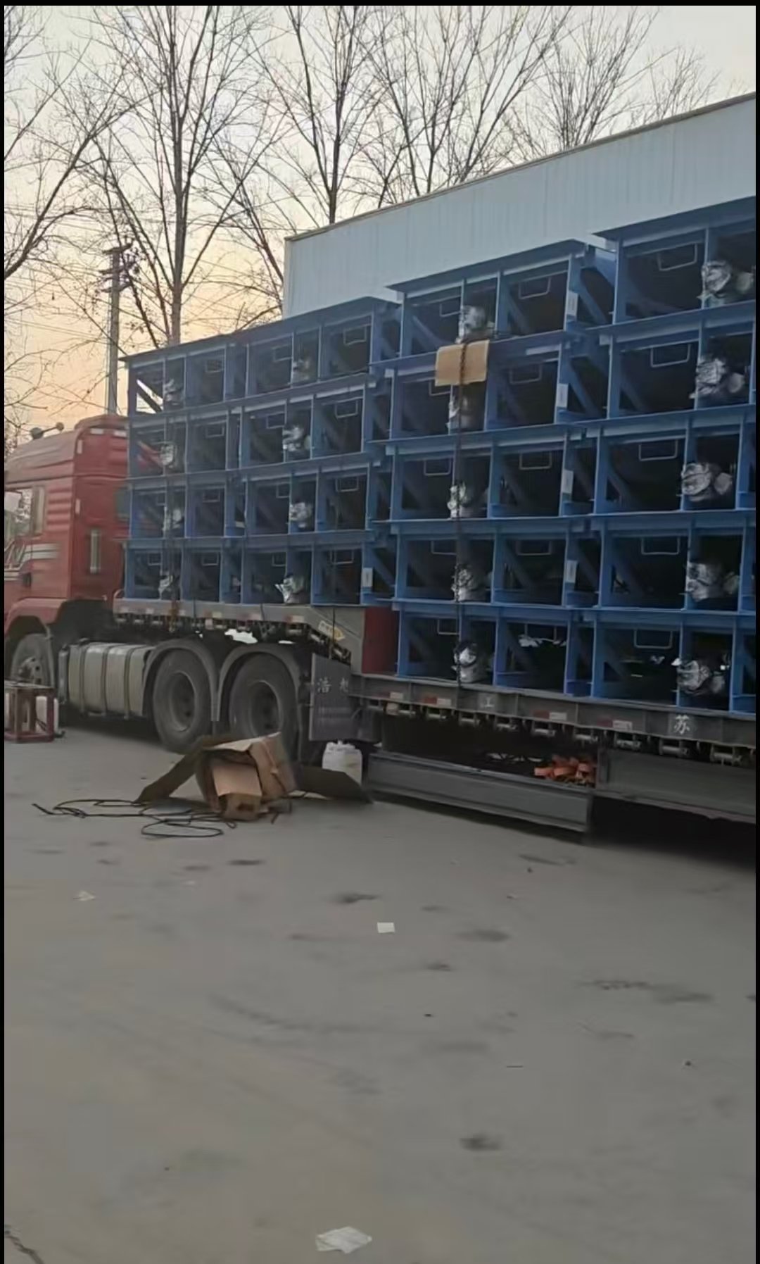 36 Sets Fixed Loading Ramp Whole Container Shipment Site | Dock Leveler Factory