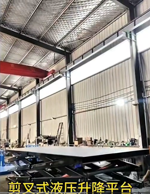 Testing of a 3-metric-ton Extended Fixed Scissor Lift