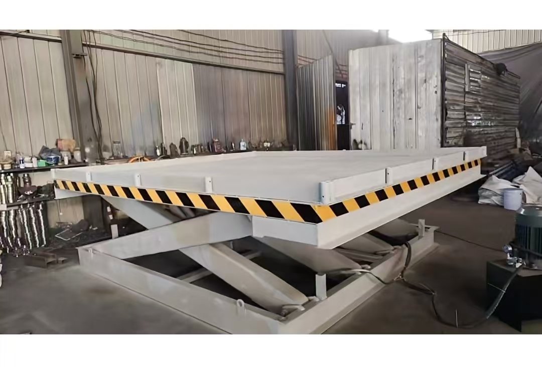 Application of Fixed Scissor Lifts in Logistics Loading and Unloading Work