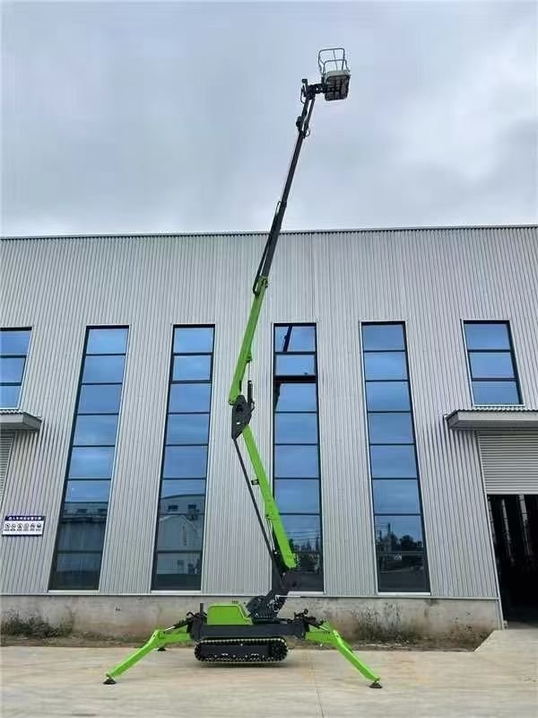 OSEN 12m Spider Lift | Tracked Aerial Work Platform On-site Operation