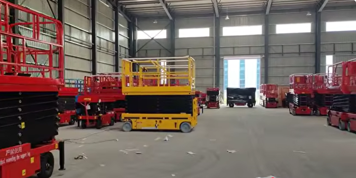 Self-Propelled Scissor Lift Supplier for Warehouse Maintenance